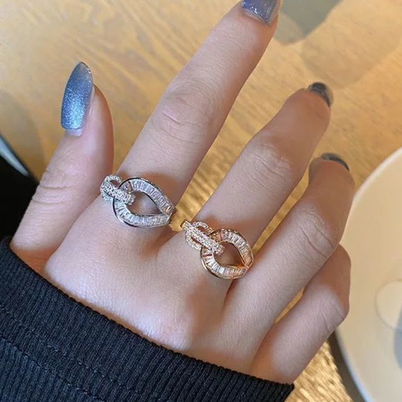 ⚡️Insta ring knotted open ring - Picture 2 of 7